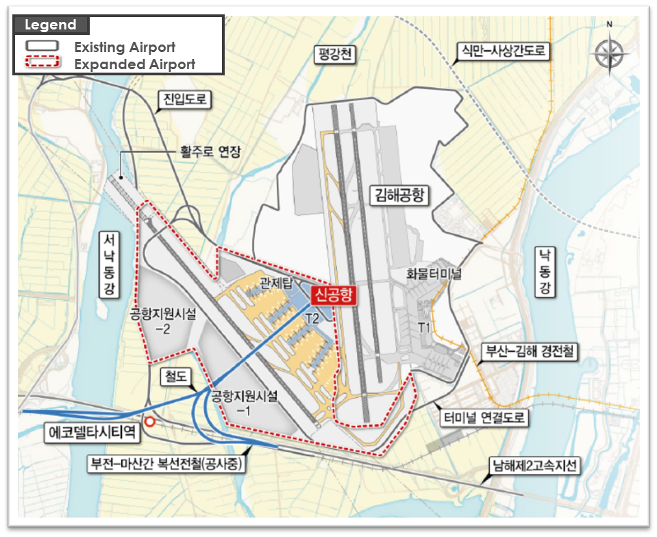 Feasibility Study (Review) and Master Plan for Construction of New Gimhae International Airport